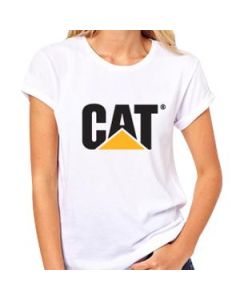 Camiseta Feminina Básica Branca CAT